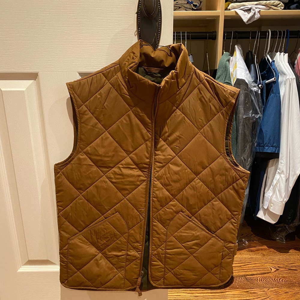 New j-crew vest with tags still on